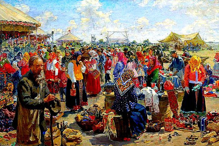 От лекарств до лакомств: русские ярмарки