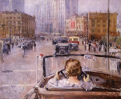 История одного шедевра: «Новая Москва» Пименова