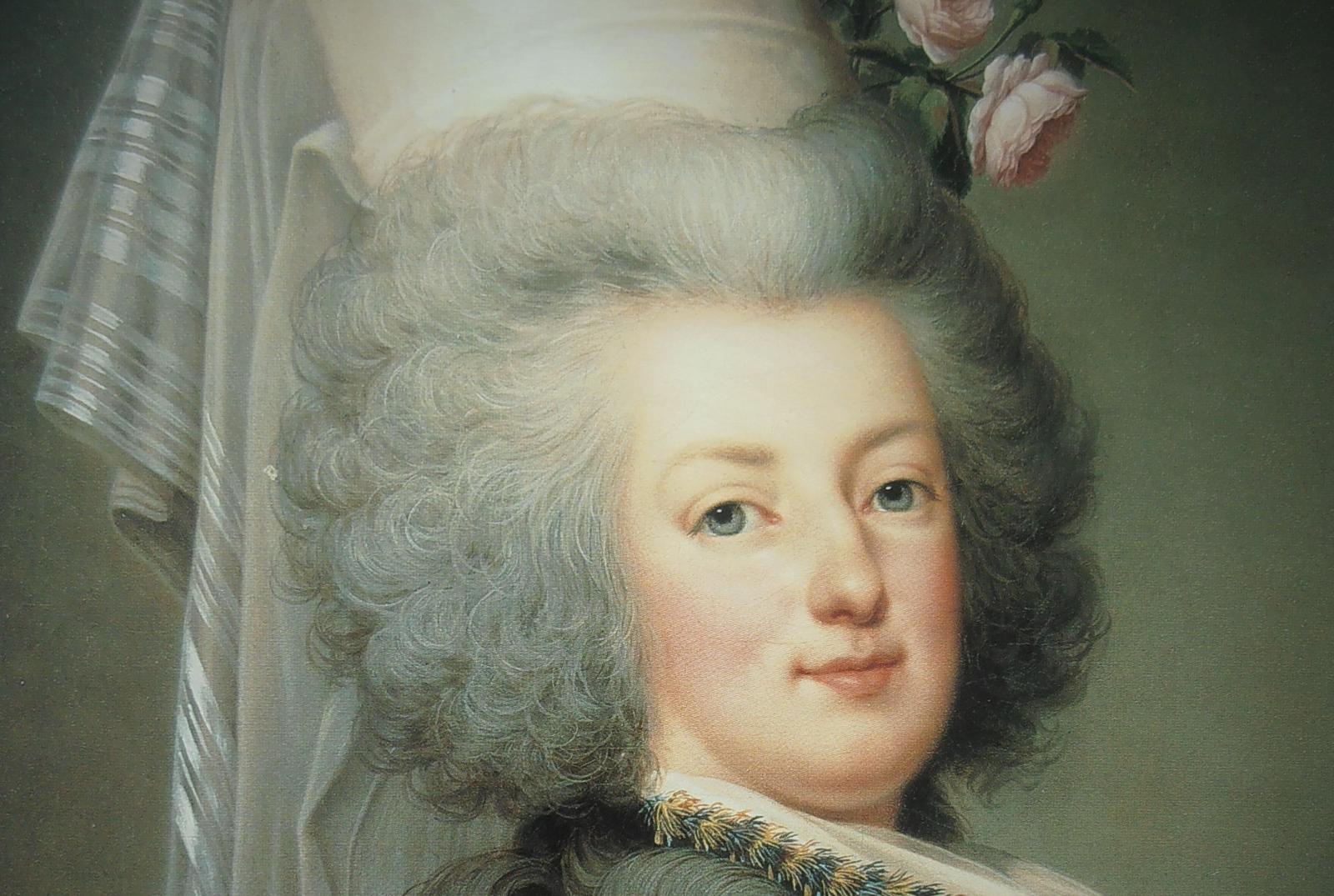 Портрет Марии-Антуанетты в Версале.