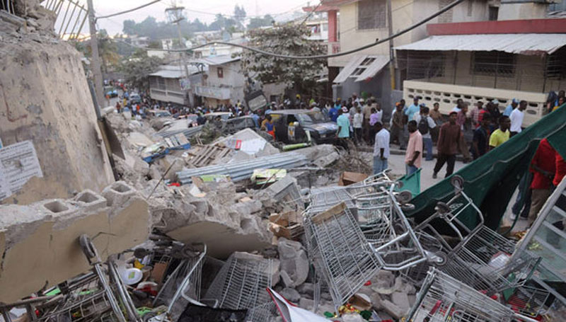 Землетрясение на Гаити. 