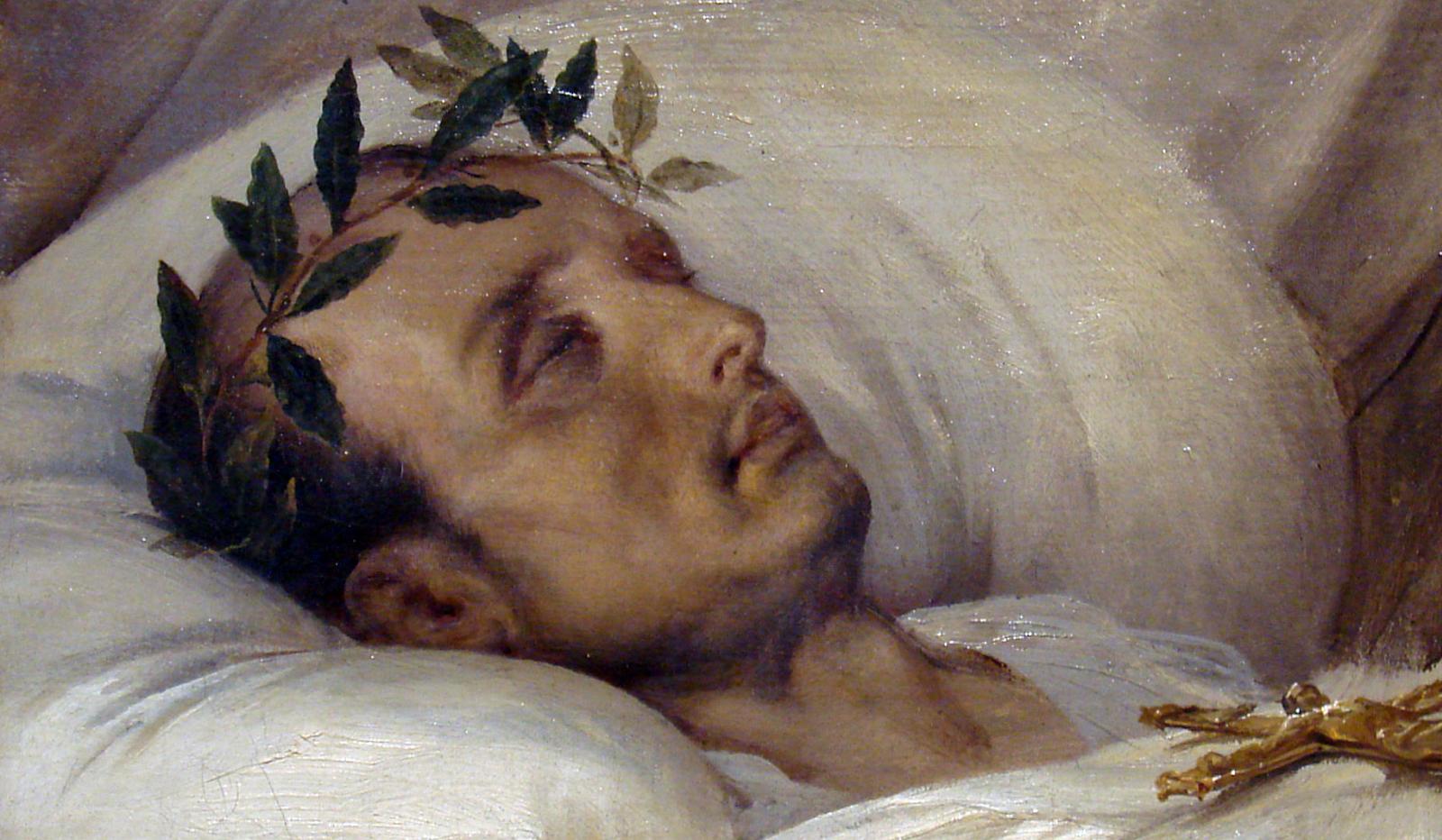 Наполеон на смертном одре. О. Верне, 1826 год.