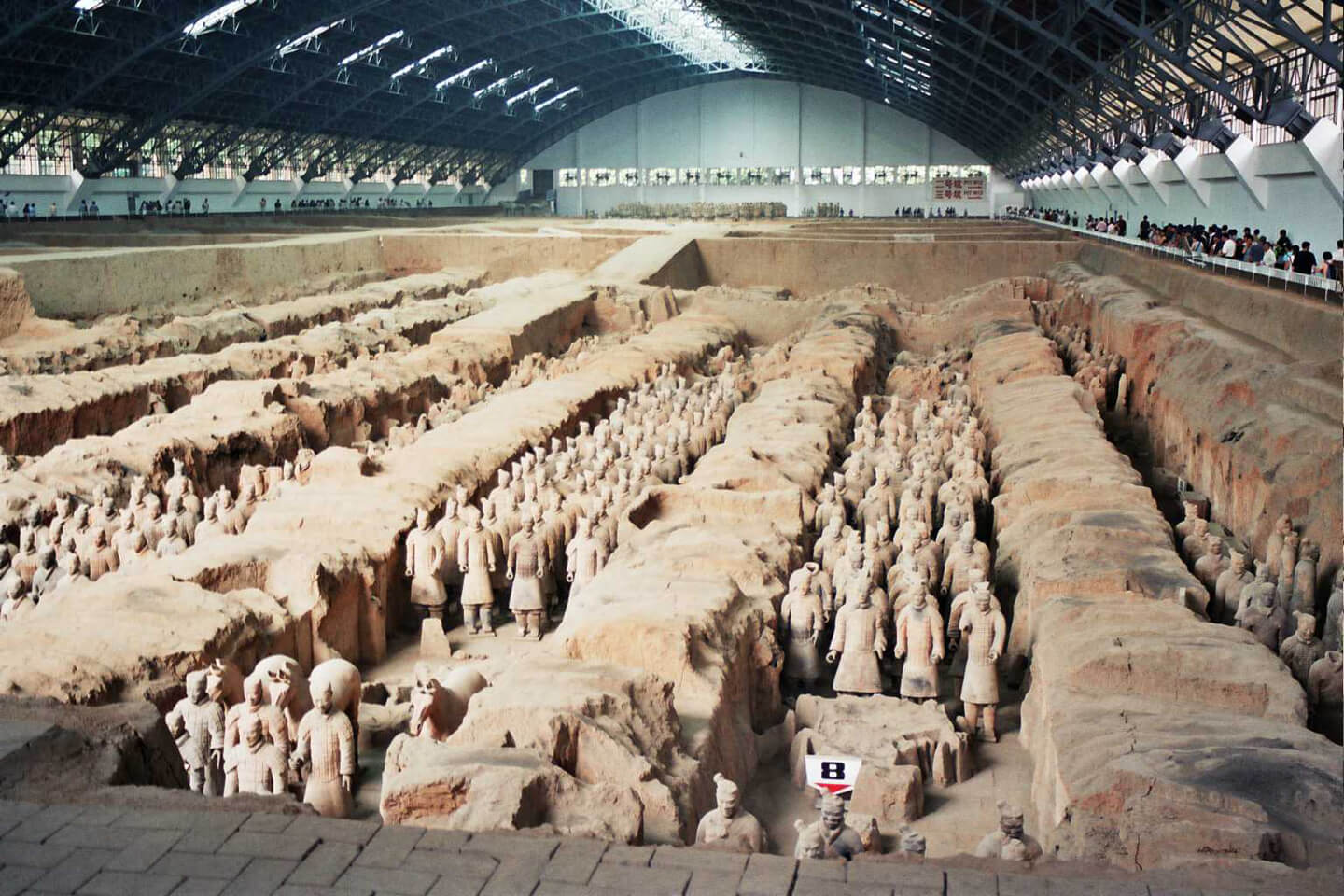 Гробница первого императора династии Цинь.