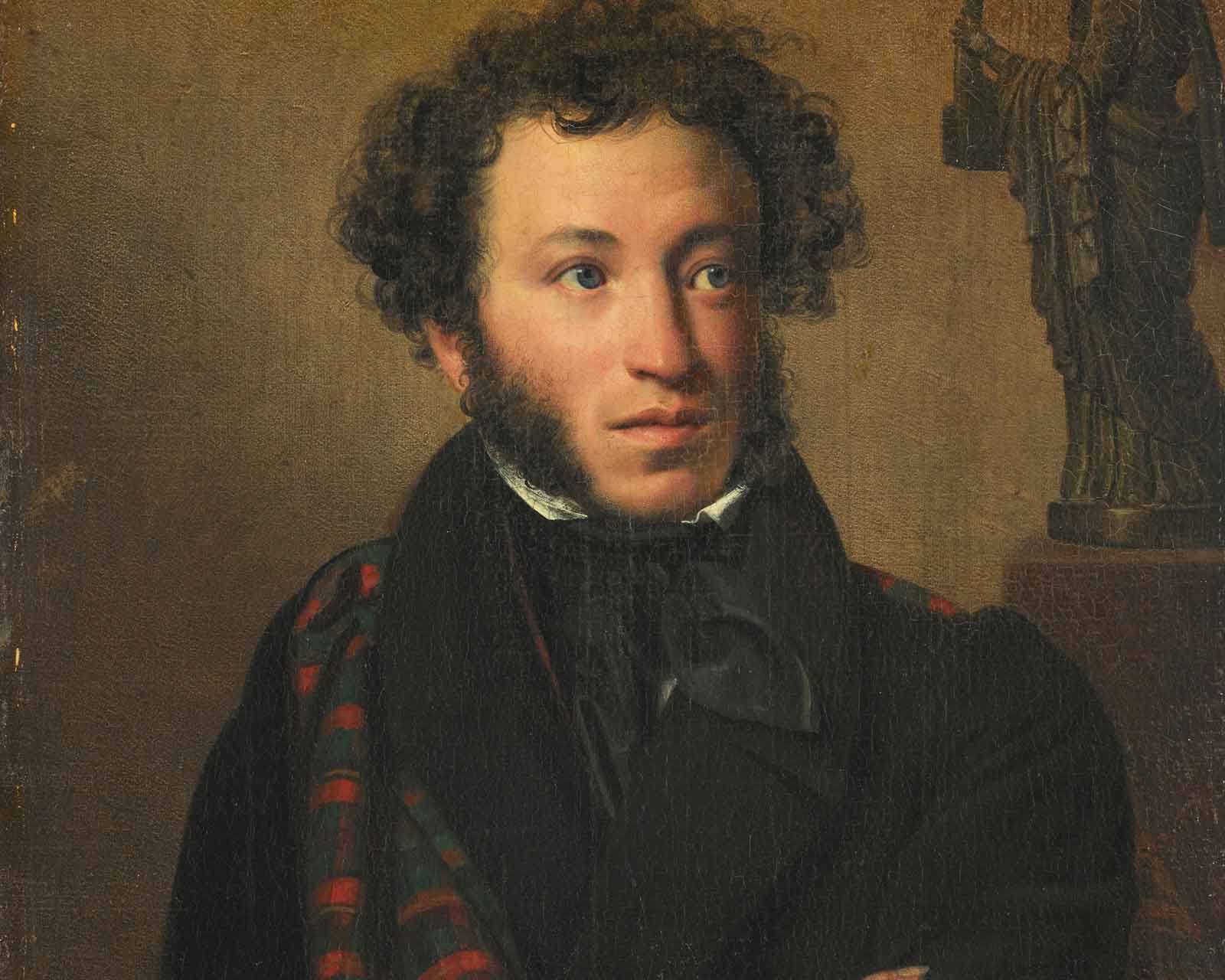 Портрет А.С. Пушкина, 1827 г. О.А. Кипренский.