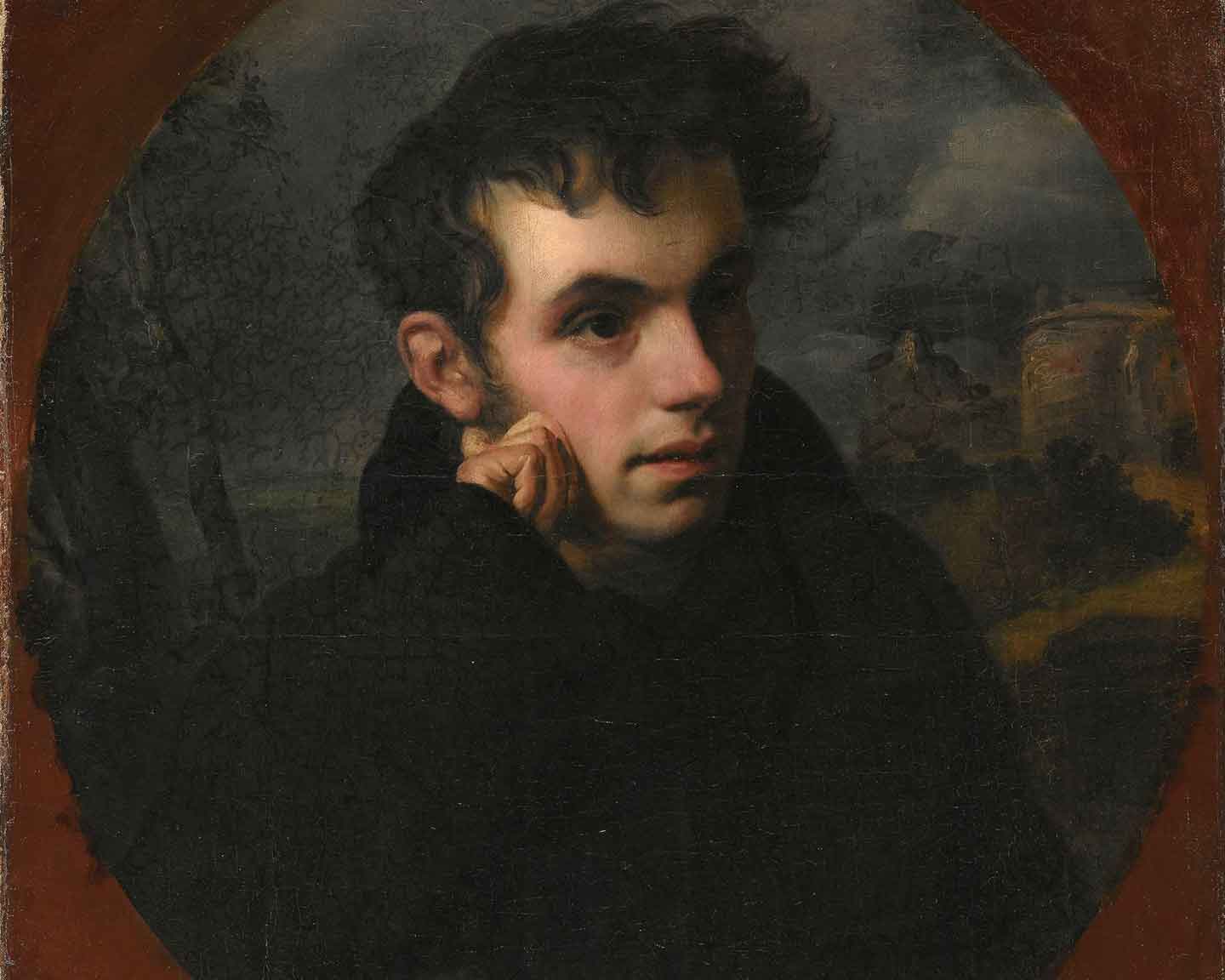 Портрет В.А. Жуковского, 1815 г. О.А. Кипренский.