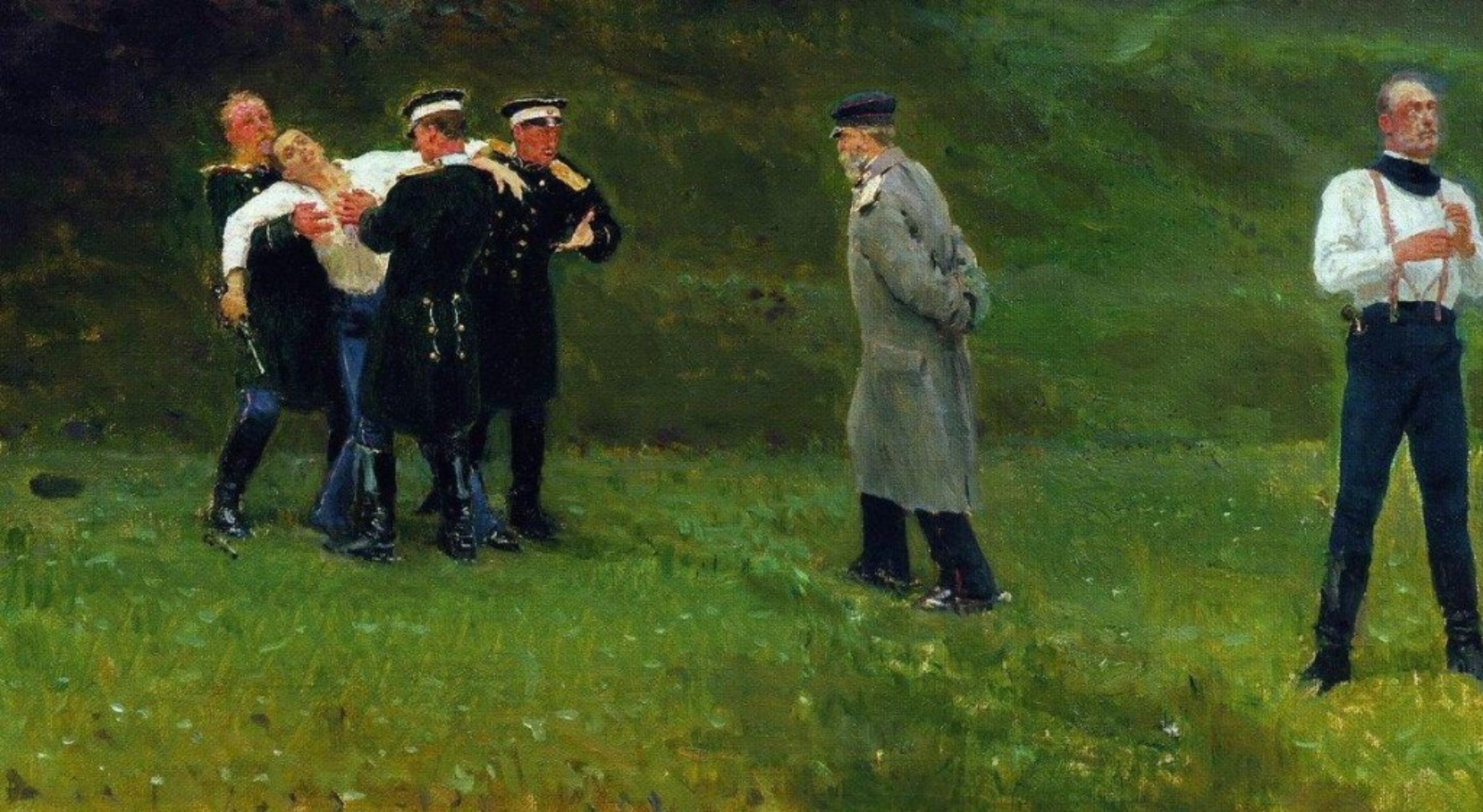 «Дуэль», картина Ильи Репина.