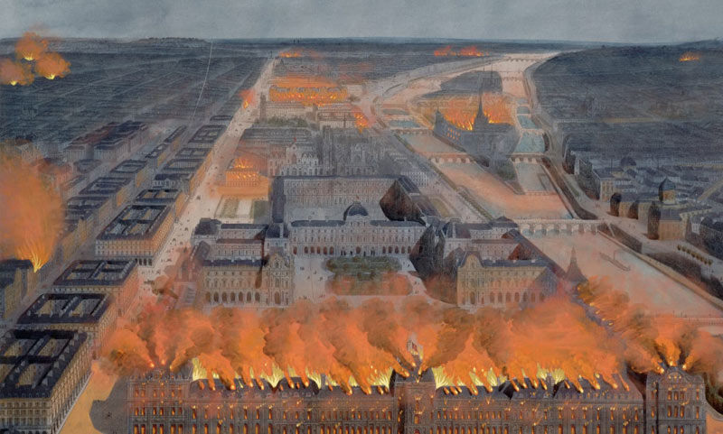 Пожар в мае 1871 года.