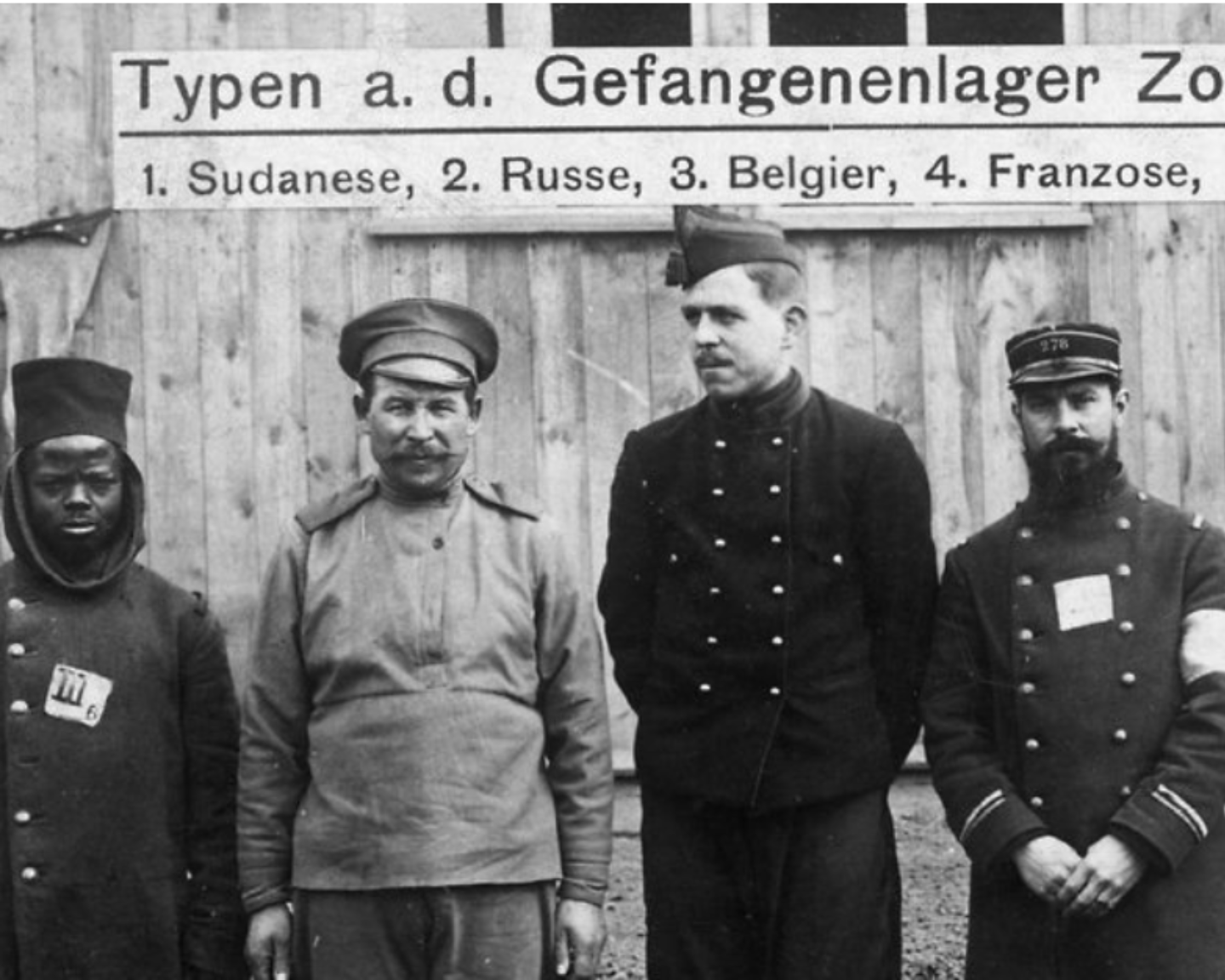 Пленные разных стран в лагере Цоссен-Вюнсдорф, 1916 г.