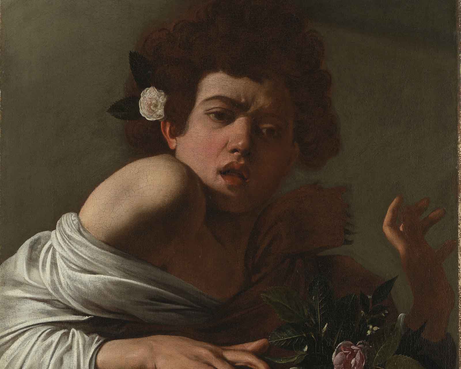 «Мальчик, укушенный ящерицей», ок. 1596 г. Караваджо.