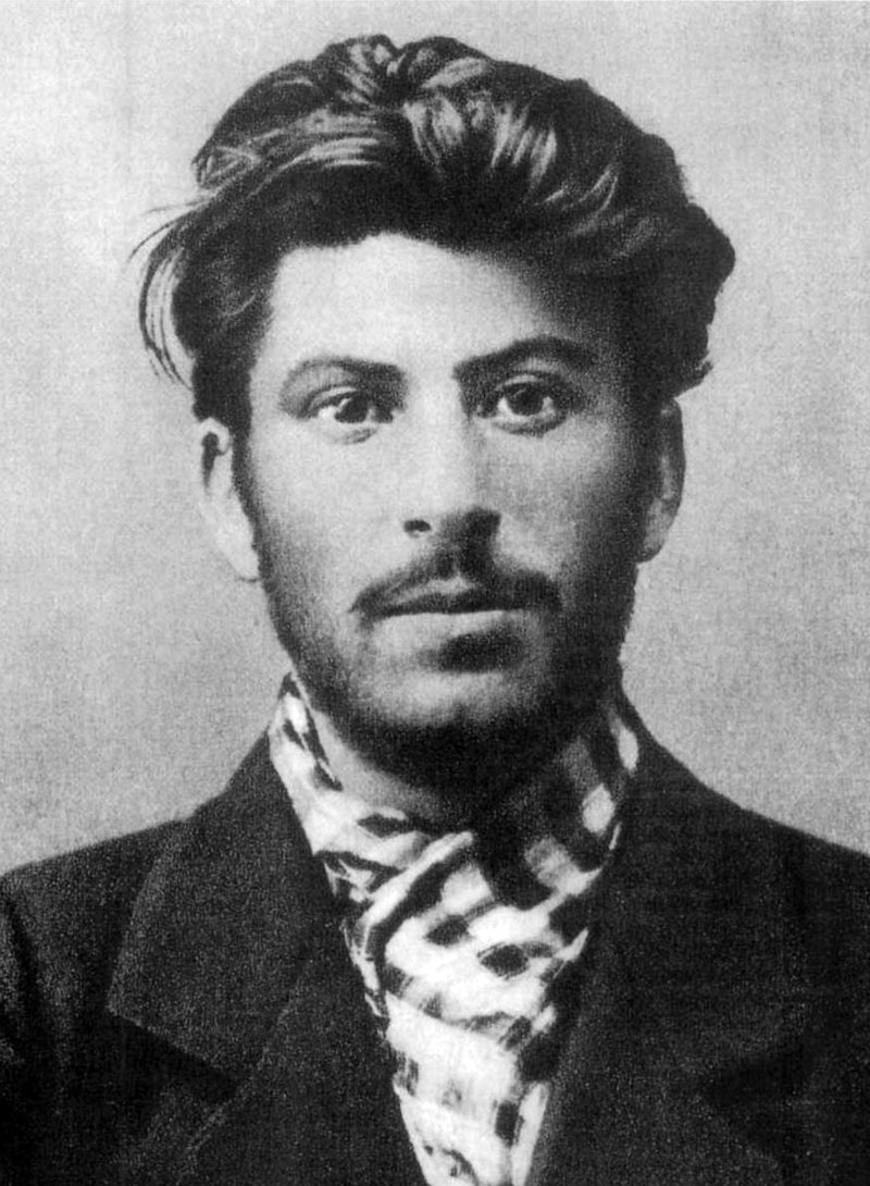 Молодой Иосиф Сталин.