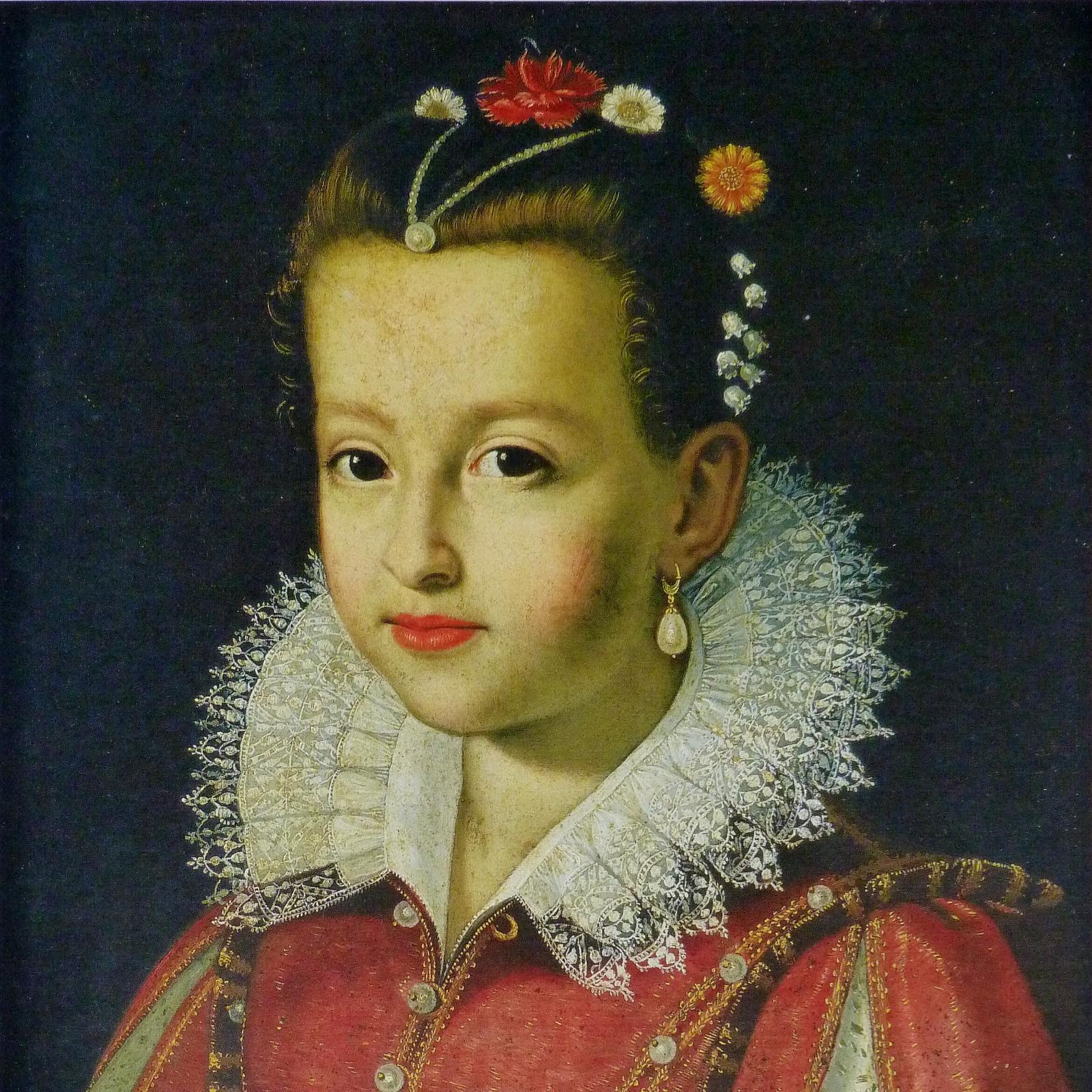 Детский портрет Марии.