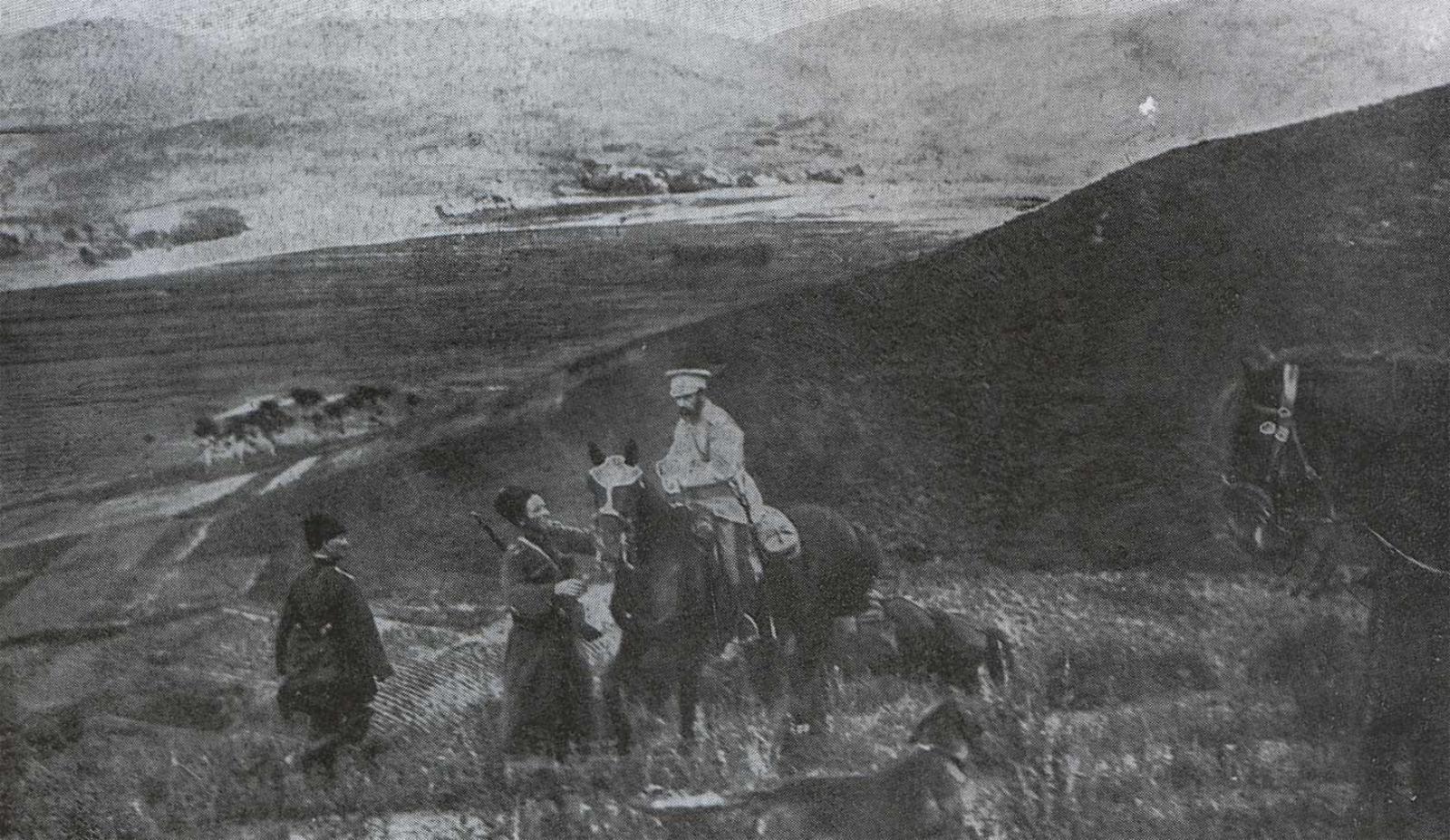 Куропаткин во время сражения при Ляояне.