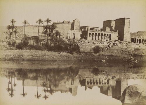 5_Temple of Isis on the island of Philae. 1880s.jpg