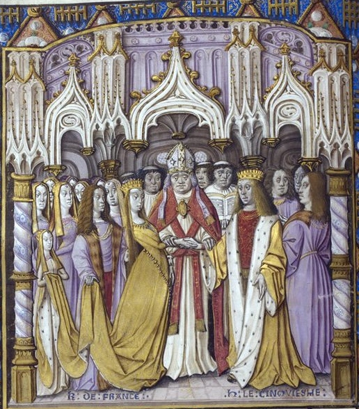 2. Генрих V с женой.jpg