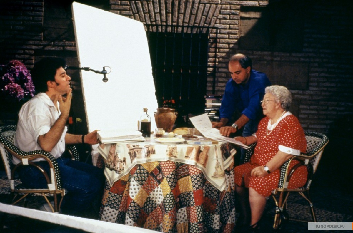 Педро Альмодовар на съемках фильма «Кика»