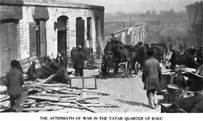Последствия резни в азербаиджанском (татарском по тогдашнеи терминологии) квартале Баку. Март 1918.png