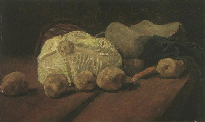 Натюрморт с капустои и сабо. 1881.jpg