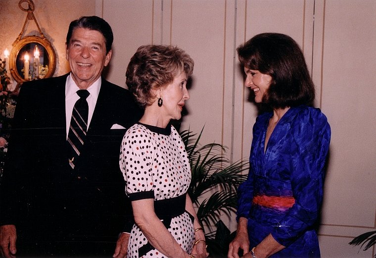 President and Mrs Reagan with Mrs Onassis.jpg