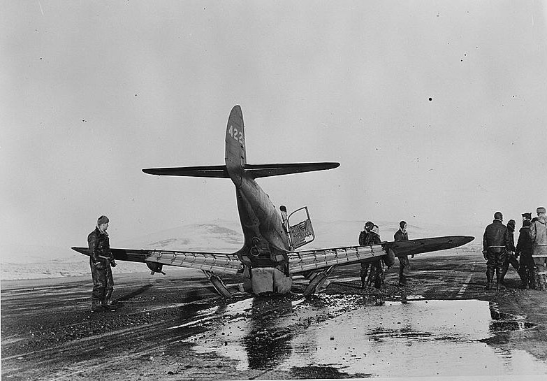 Фото 9. Авария истребителя П-39 в Номе (Аляска).jpg