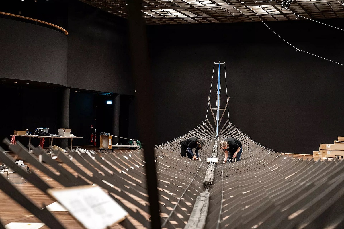 В датском музее покажут самый длинный корабль викингов