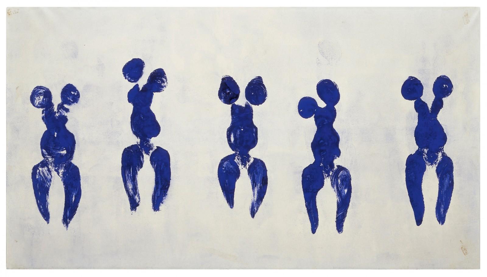 12 Anthropometrie de lEpoque Bleue [Anthropometry of the Blue Period] (ANT 82) 1960.jpeg