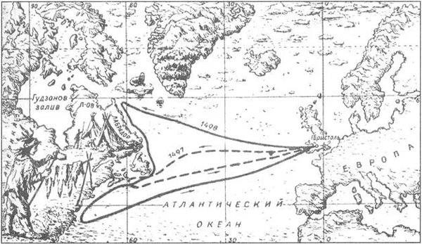 Маршрут экспедиции одного из исследователей Поло показан на карте мира на стр. 2