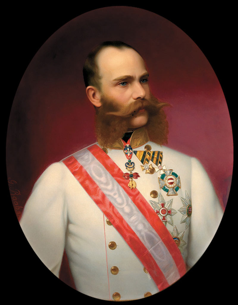 Франц Иосиф в форме фельдмаршала. 