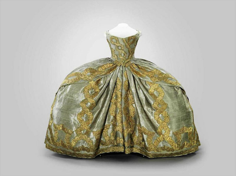 Коронационное платье Елизаветы Петровны.