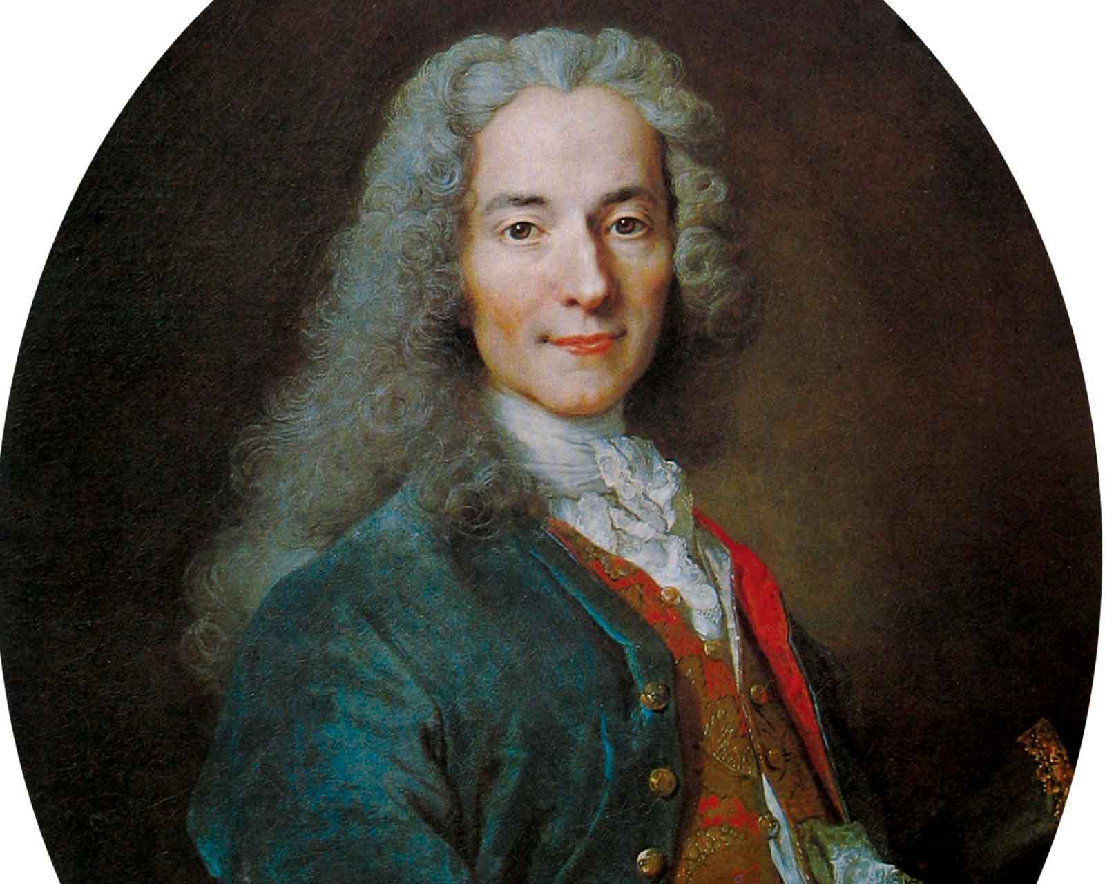 Франсуа-Мари Аруэ, известный как Вольтер. 1724 г. Николя де Ларжильера.
