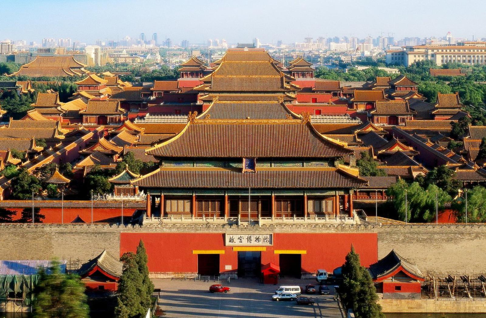 Запретный город расположен в самом центре Пекина.