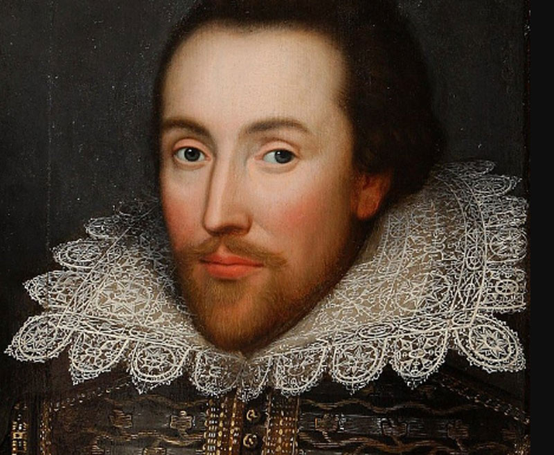 Портрет Уильяма Шекспира.