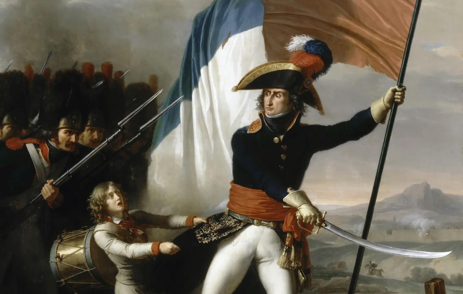 Наполеон на Аркольском мосту.