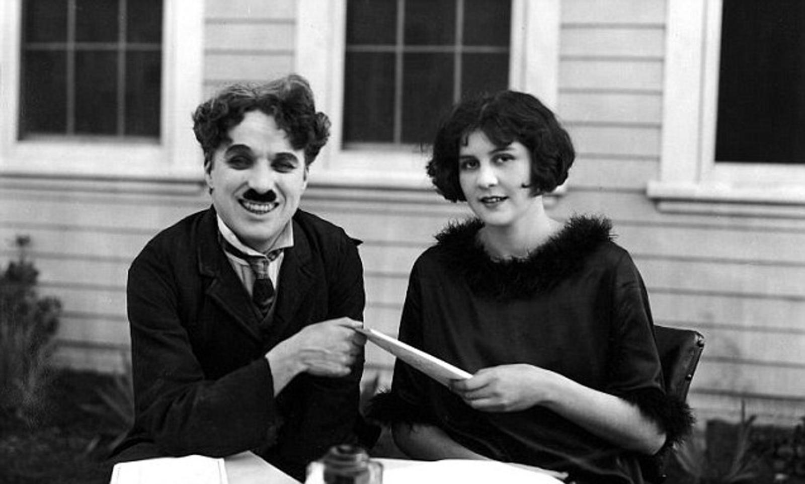Чарли Чаплин и Лита Грей.