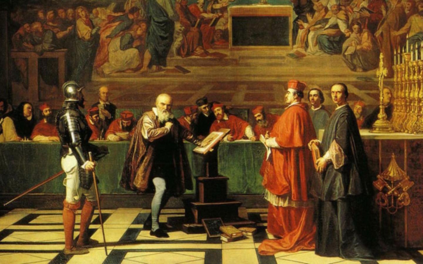Перед судом инквизиции.