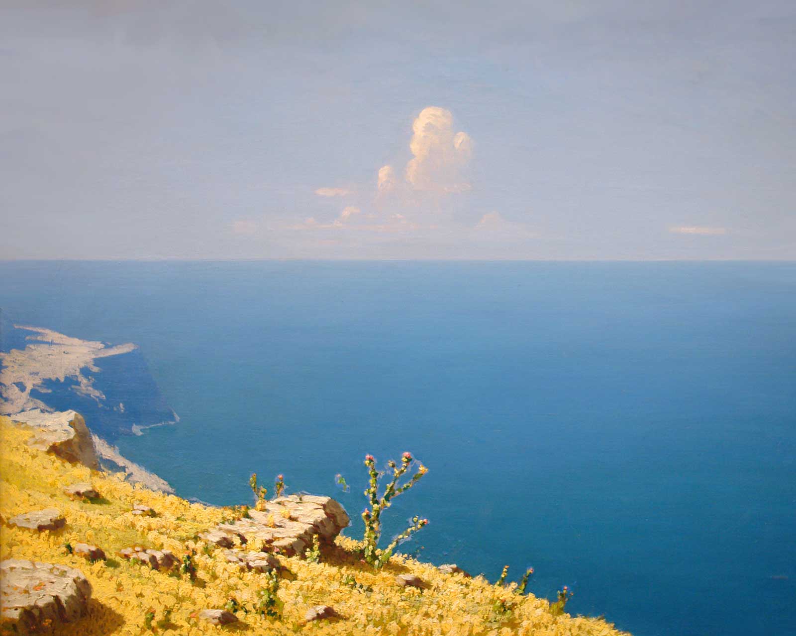 «Море. Крым», 1890-е г. А.И. Куинджи.