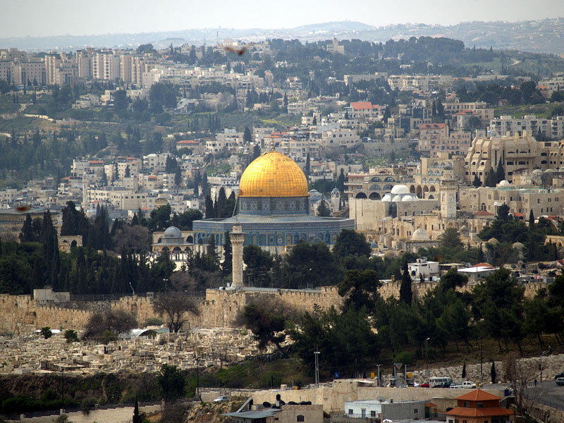 Храмовая гора в Иерусалиме.