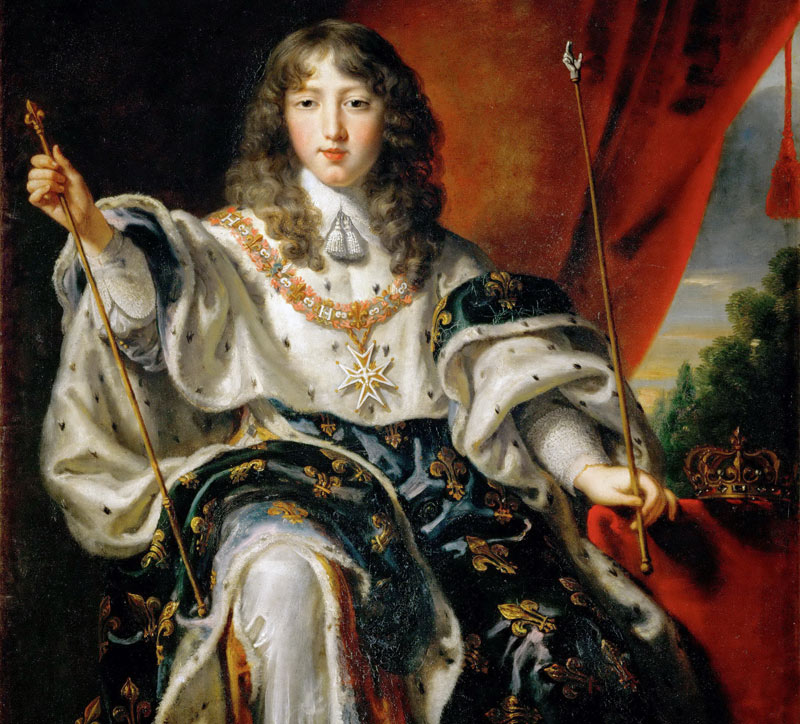 Портрет Людовика XIV работы Жюста д’Эгмона.