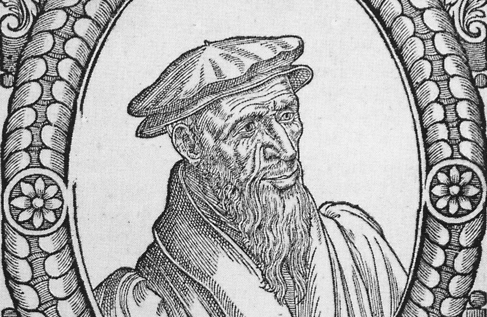 Гийом Фарель. Портрет Теодора Беза, 1580 год.