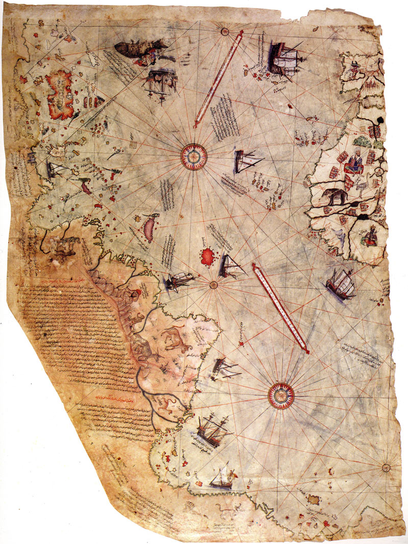 Карта Пири-реиса.