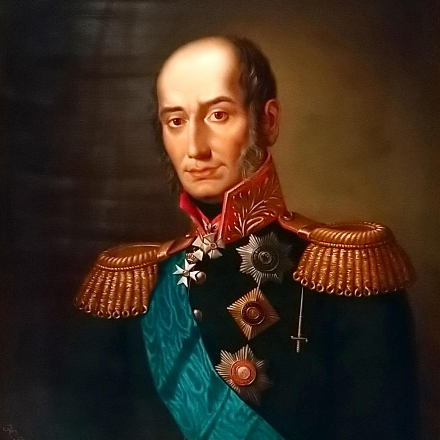 Портрет М.Б. Барклая-де-Толли.
