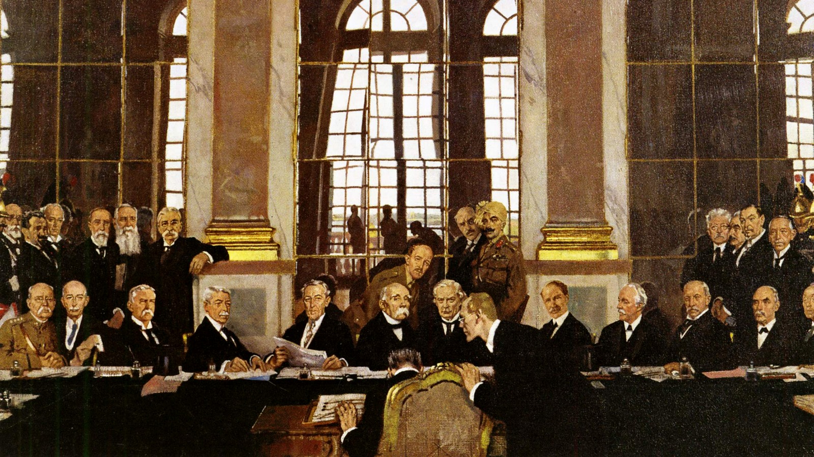 Подписание Версальского договора