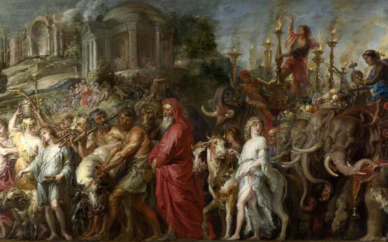 Римский триумф. Рубенс, 1630.