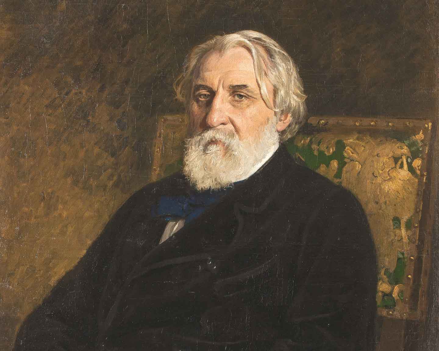 Портрет И.С. Тургенева, 1874 г. И.Е. Репин.