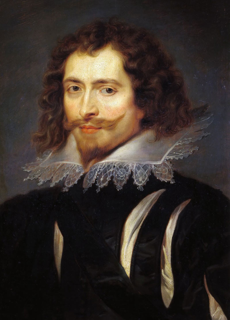 1-й герцог Бекингем. Портрет работы Рубенса.