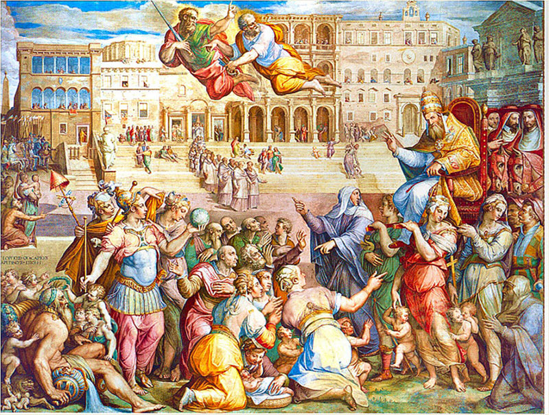 Возвращение папы Григория XI в Рим.