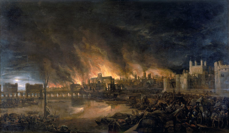 Великий лондонский пожар.