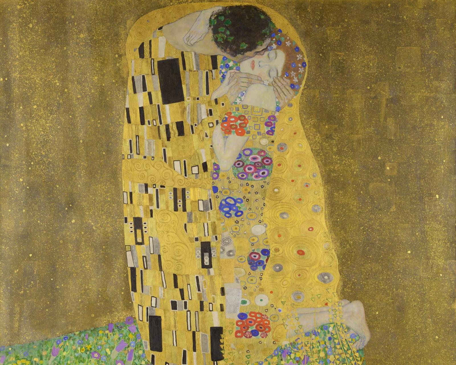 «Поцелуй», 1908. 