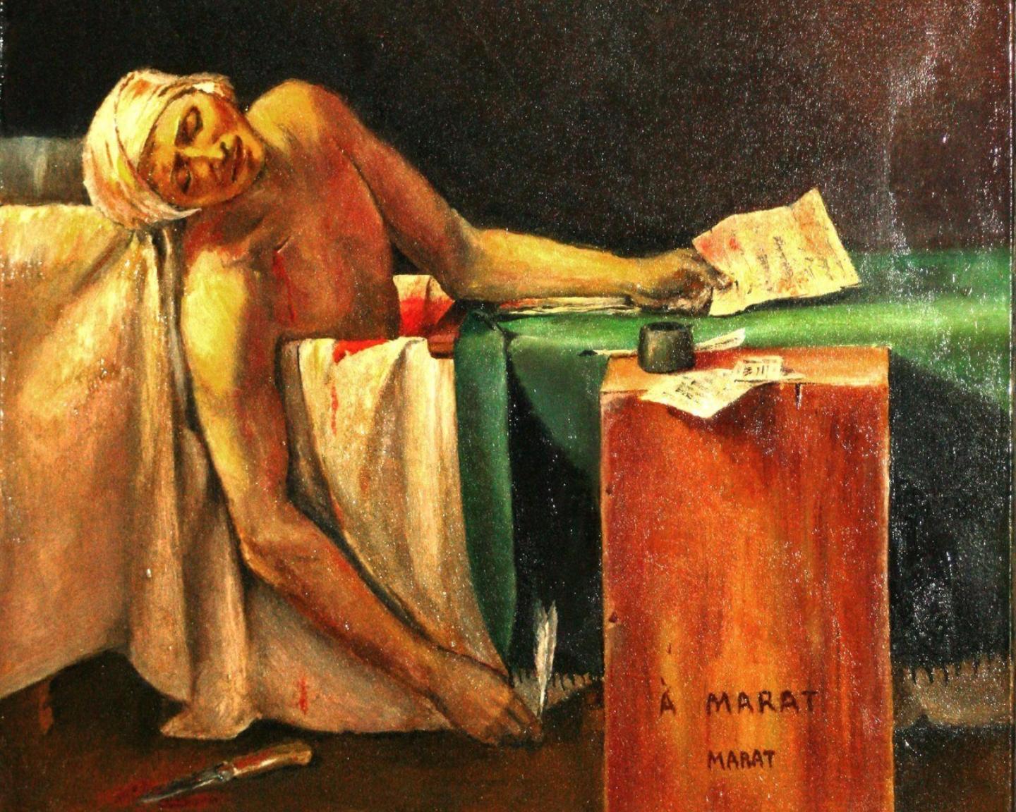 «Смерть Марата», 1793.