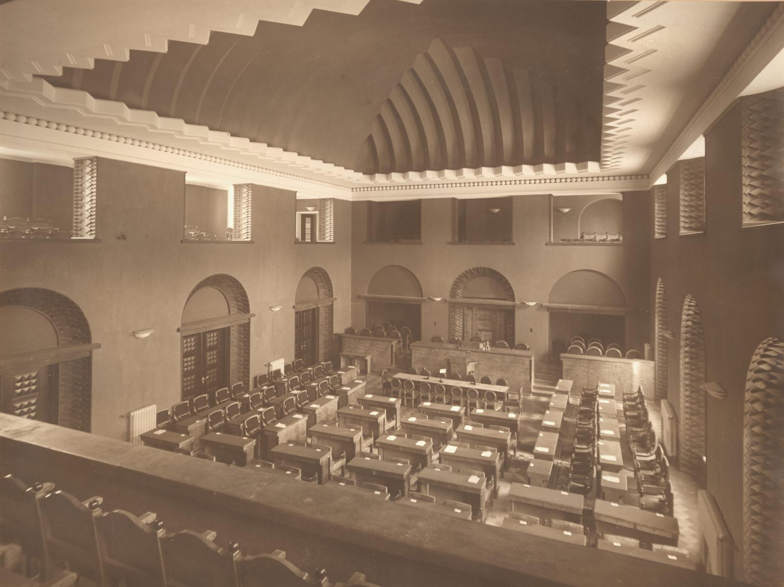 Зал заседание Рийгикогу. 1920-е годы.