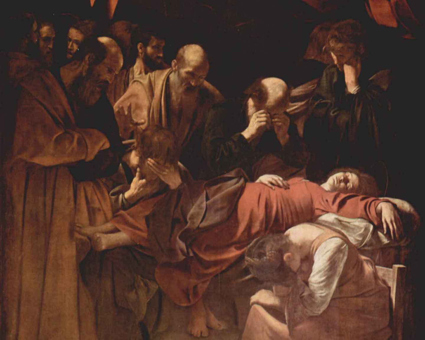 «Смерть Марии», 1604-1606 гг. Караваджо.