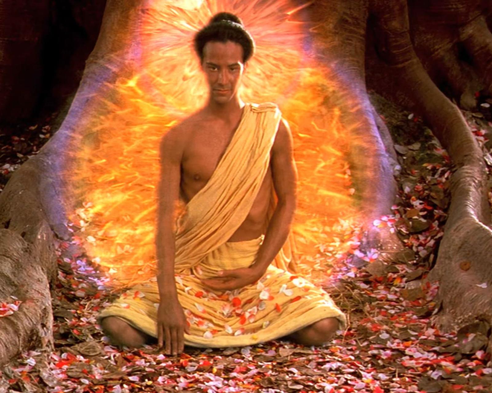 Кадр из фильма «Маленький Будда».